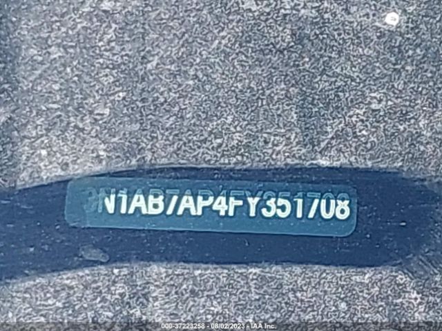 3N1AB7AP4FY351708 Nissan SENTRA SR