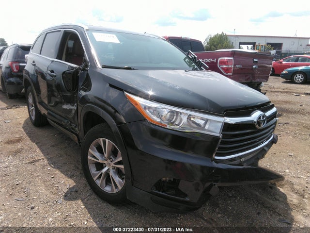 2014 TOYOTA HIGHLANDER XLE VIN: 5TDKKRFH3ES019022