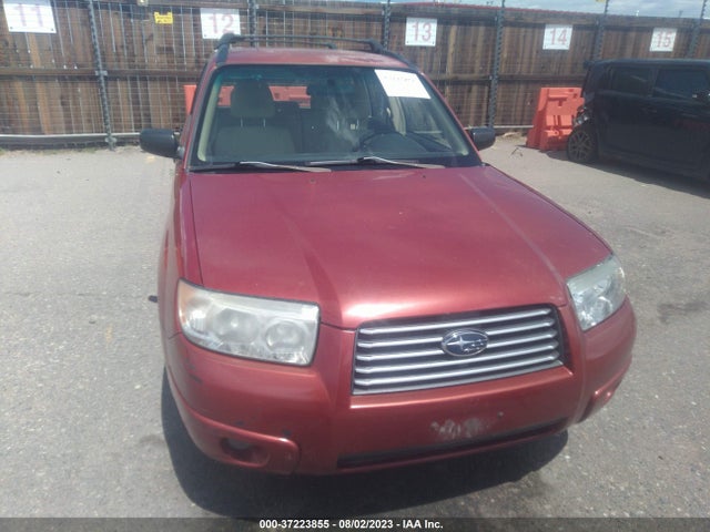 2007 SUBARU FORESTER X VIN: JF1SG63637H720045