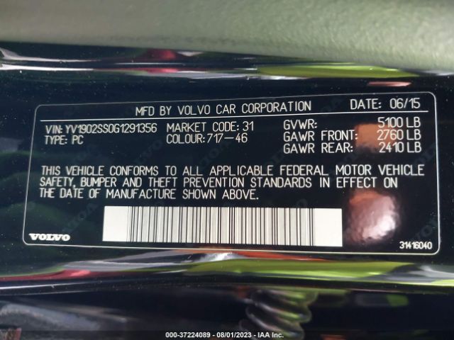 YV1902SS0G1291356 Volvo V60 T6 R-design Platinum