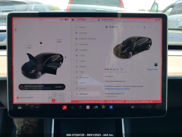 5YJ3E1EA4KF447277 Tesla Model 3 Range