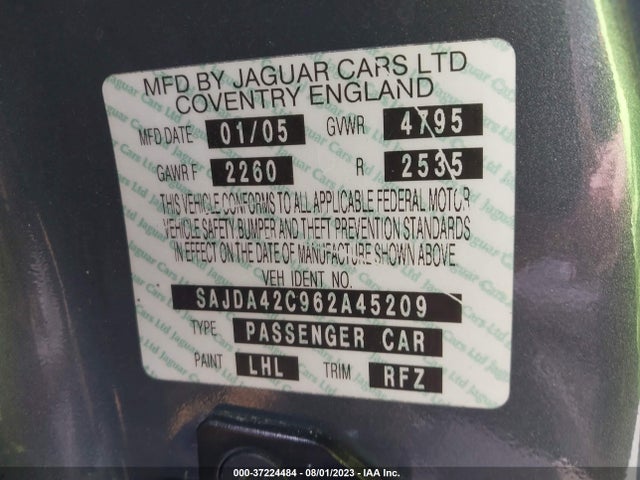 2006 JAGUAR XK8 SAJDA42C962A45209 Photo 8