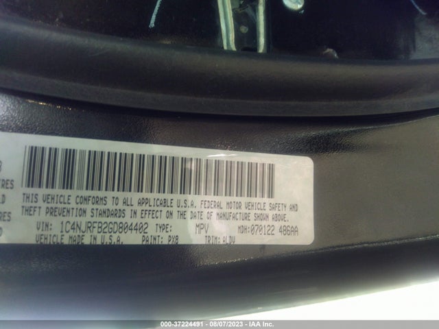 1C4NJRFB2GD804402 Jeep Patriot High Altitude Edition