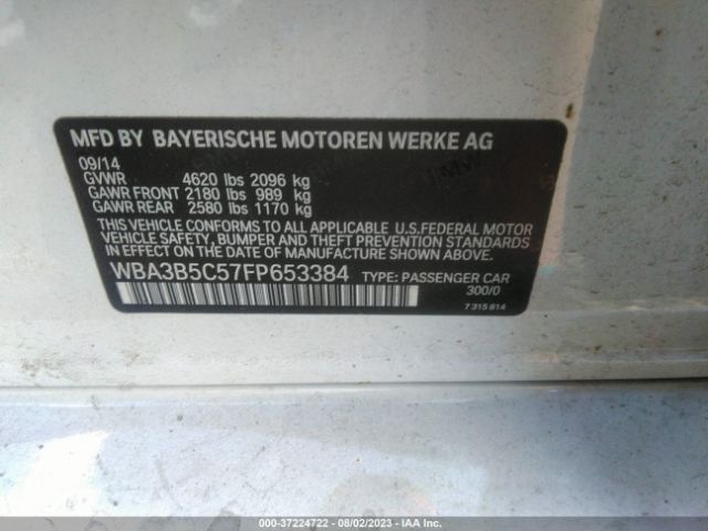 WBA3B5C57FP653384 BMW 3 Series 328i Xdrive