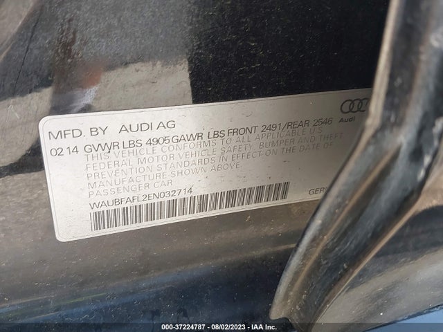 WAUBFAFL2EN032714 Audi A4 PREMIUM