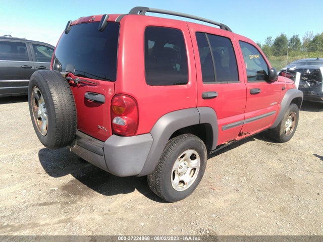 2004 JEEP LIBERTY SPORT VIN: 1J4GL48K44W100375