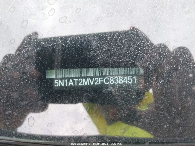 5N1AT2MV2FC838451 Nissan ROGUE S