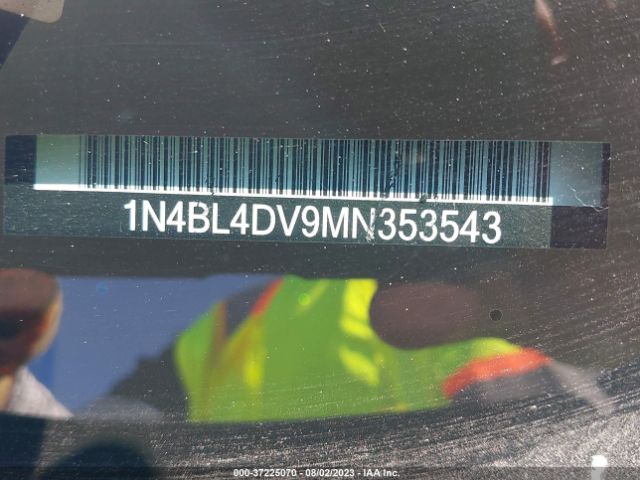1N4BL4DV9MN353543 Nissan Altima 2.5 Sv