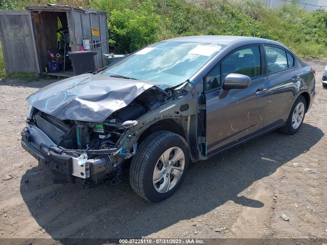 Honda Civic Sedan Lx 2014 19XFB2F54EE029566 Image 2