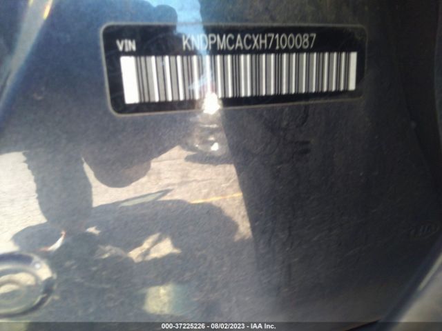 KNDPMCACXH7100087 KIA Sportage Lx
