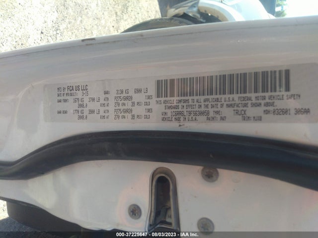 1C6RR6LT9FS630058 RAM 1500 Outdoorsman