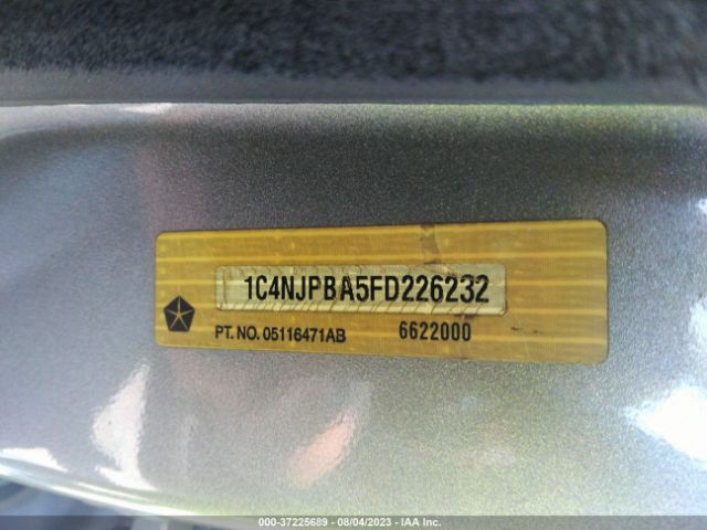 1C4NJPBA5FD226232 Jeep Patriot Sport
