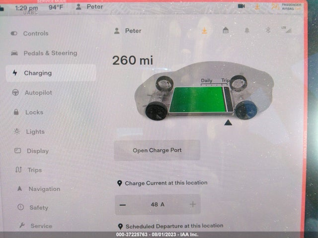 Tesla Model 3 Long Range 2020 5YJ3E1EB0LF639189 Image 9
