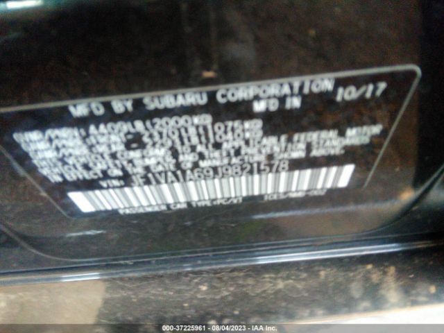 JF1VA1A69J9821578 Subaru WRX