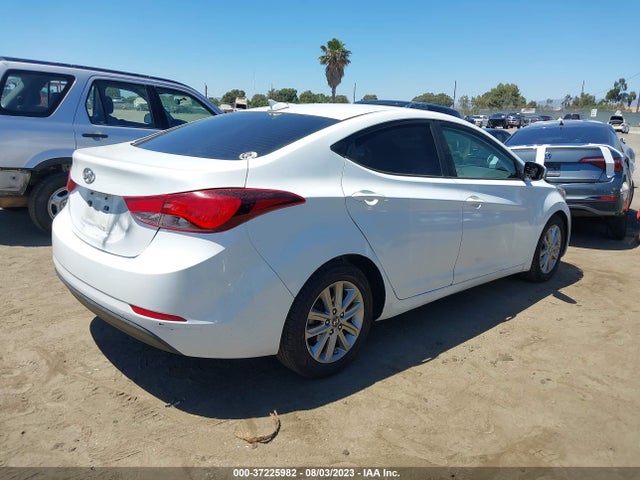 2016 HYUNDAI ELANTRA SE VIN: 5NPDH4AEXGH706918