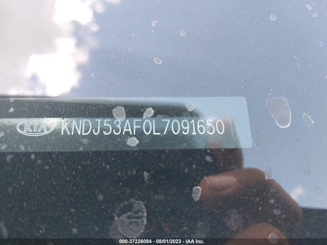 2020 KIA SOUL GT-LINE TURBO VIN: KNDJ53AF0L7091650