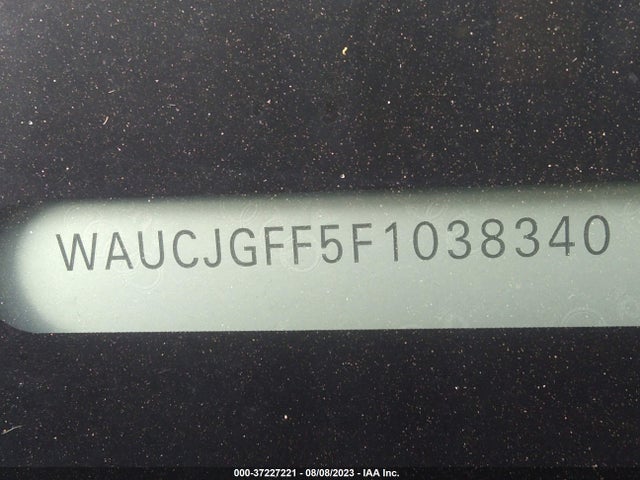 WAUCJGFF5F1038340 Audi A3 2.0 Tdi Premium Plus