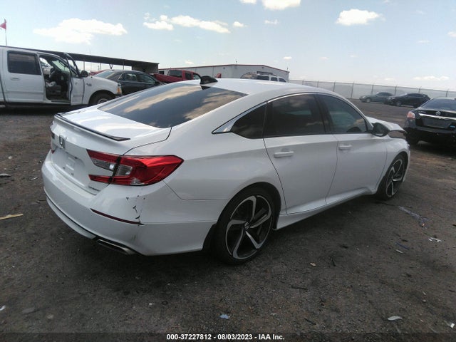 2021 HONDA ACCORD SEDAN SPORT VIN: 1HGCV1F32MA009127