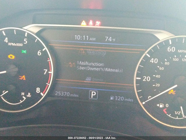 2022 NISSAN ALTIMA 2.5 SV VIN: 1N4BL4DW3NN305644