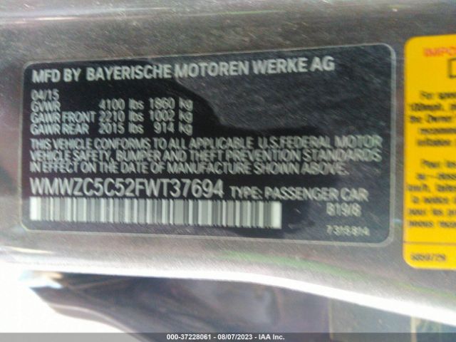 WMWZC5C52FWT37694 Mini Cooper Countryman S