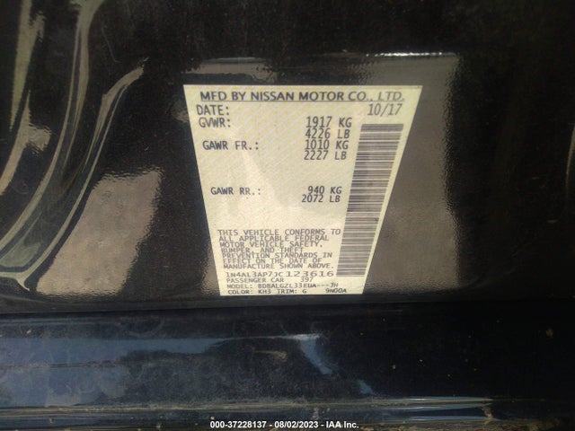 Nissan Altima 2.5 S 2018 1N4AL3AP7JC123616 Image 9