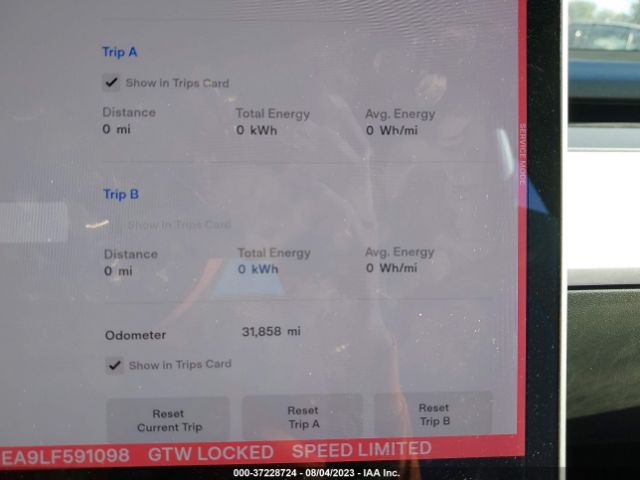 5YJ3E1EA9LF591098 Tesla Model 3 Standard Range