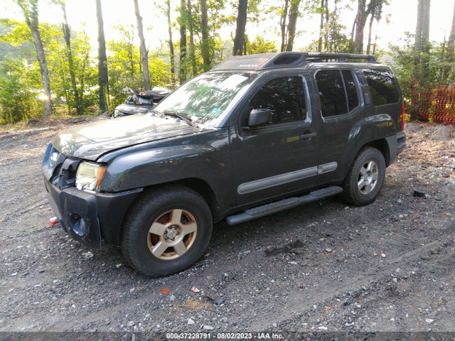 2005 NISSAN XTERRA S VIN: 5N1AN08W75C644384