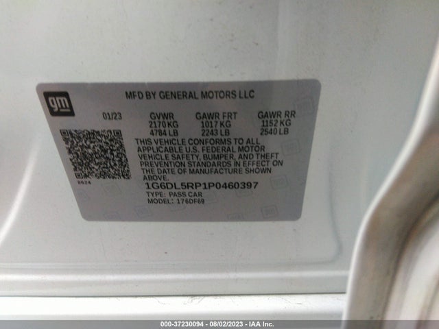 2023 Cadillac CT4, VIN: 1G6DL5RP1P0460397