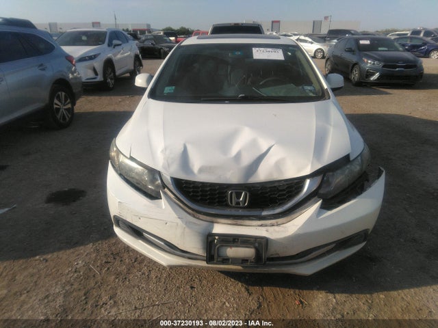 2013 HONDA CIVIC SDN EX VIN: 19XFB2F85DE078896