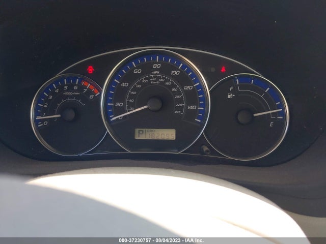 2011 SUBARU FORESTER 2.5X VIN: JF2SHBBC6BH744597