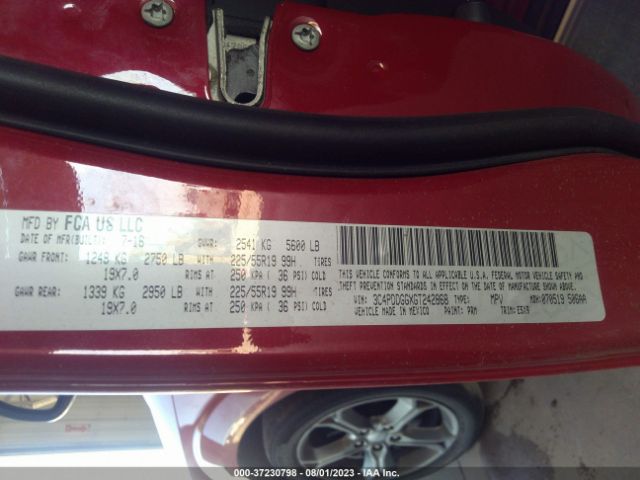3C4PDDGGXGT242868 Dodge Journey Crossroad