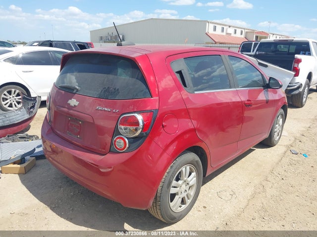 Chevrolet SONIC LT 2016 1G1JC6SH6G4123198 Image 4
