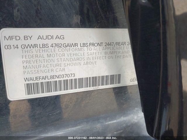 WAUEFAFL8EN037073 Audi A4 Premium Plus