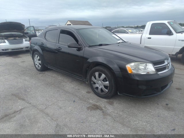 2012 DODGE AVENGER SE VIN: 1C3CDZAB8CN110960