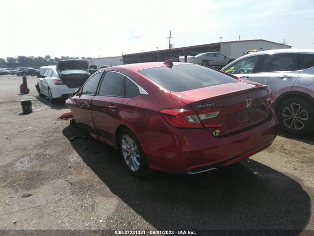 2019 HONDA ACCORD SEDAN LX 1.5T VIN: 1HGCV1F12KA121373