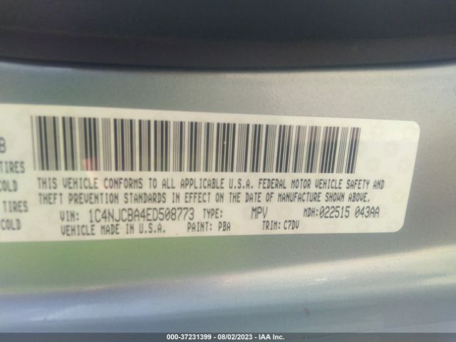 1C4NJCBA4ED508773 Jeep Compass Sport