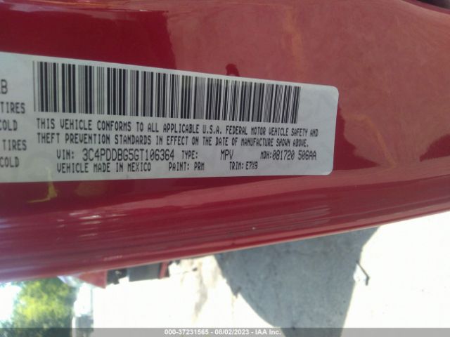 3C4PDDBG5GT106364 Dodge Journey Sxt