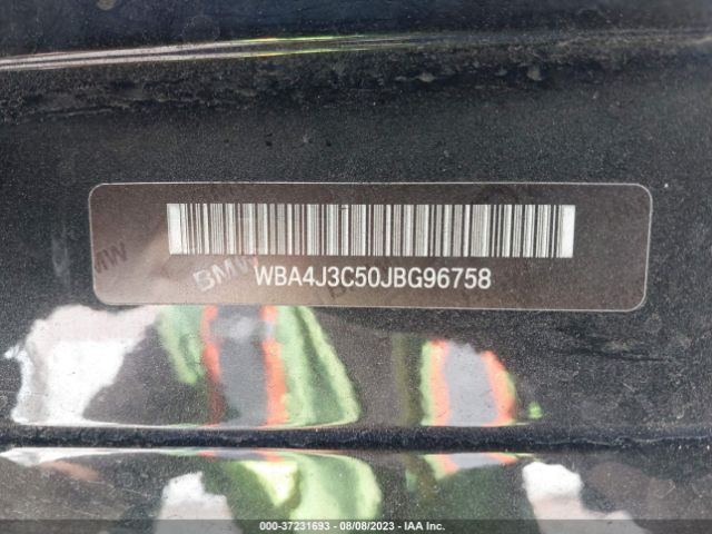 WBA4J3C50JBG96758 BMW 4 Series 430i Xdrive