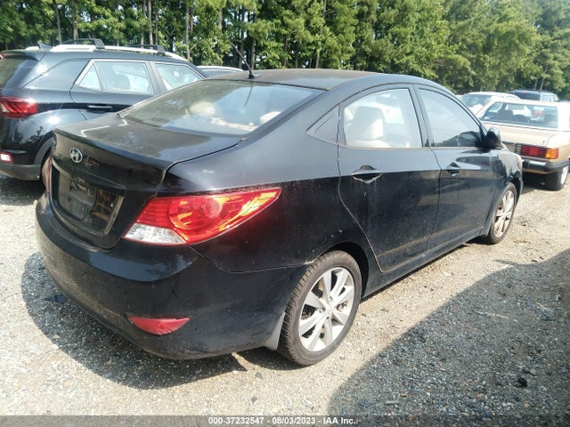 2014 HYUNDAI ACCENT GLS VIN: KMHCU4AE1EU738016
