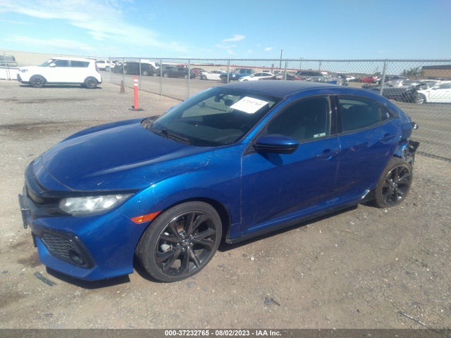 2018 HONDA CIVIC HATCHBACK SPORT VIN: SHHFK7H4XJU414554