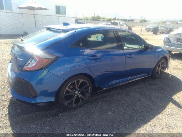 2018 HONDA CIVIC HATCHBACK SPORT VIN: SHHFK7H4XJU414554