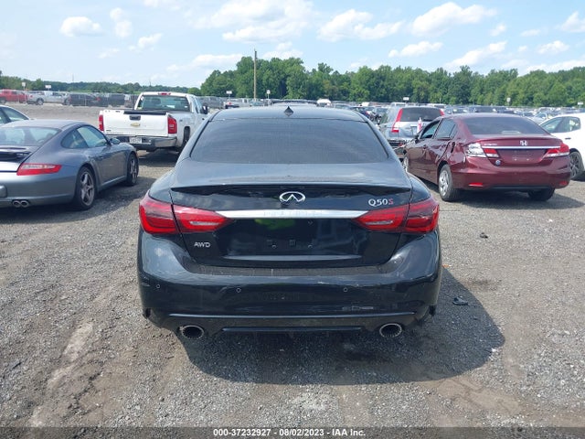 Продажа на аукционе авто 2020 Infiniti Q50 Red Sport 400, vin: JN1FV7ARXLM660497, номер лота: 37232927