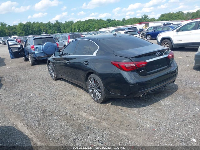 Продажа на аукционе авто 2020 Infiniti Q50 Red Sport 400, vin: JN1FV7ARXLM660497, номер лота: 37232927