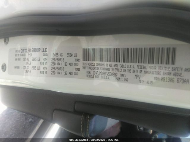 1C4PJMDS0FW550397 Jeep Cherokee Limited