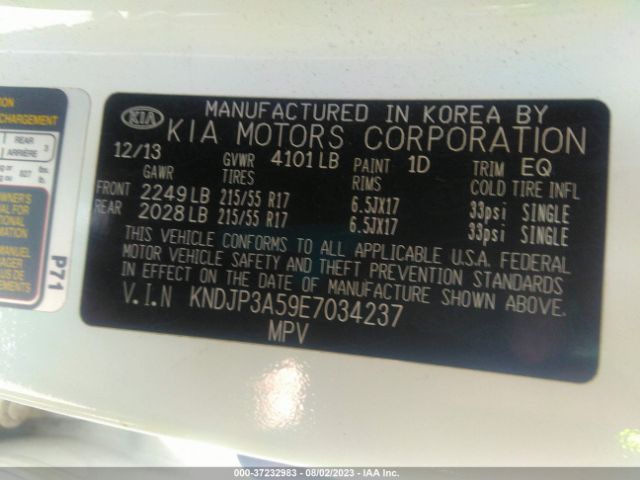 KNDJP3A59E7034237 KIA SOUL +