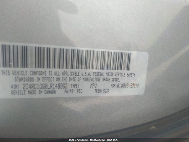 2C4RC1DG0LR148963 Chrysler Voyager Lxi