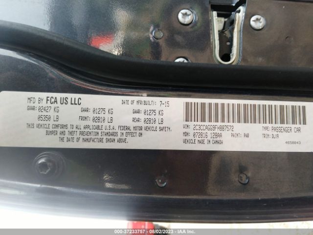 2C3CCAGG9FH887572 Chrysler 300 300s