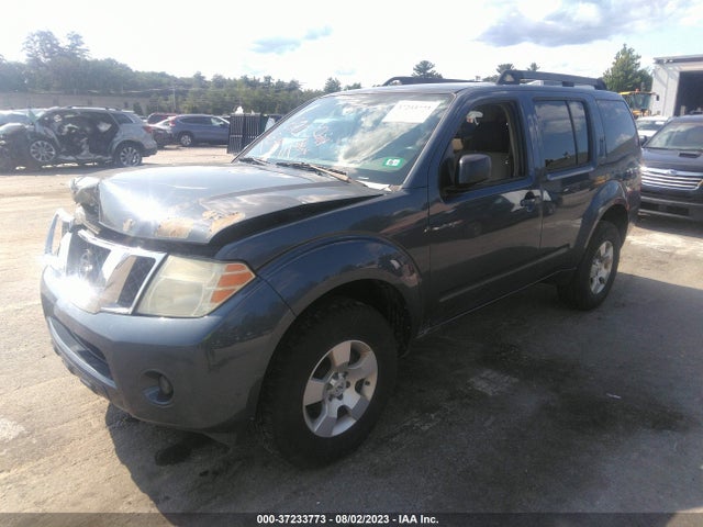 2008 NISSAN PATHFINDER S VIN: 5N1AR18B08C657392