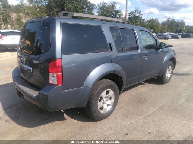 2008 NISSAN PATHFINDER S VIN: 5N1AR18B08C657392
