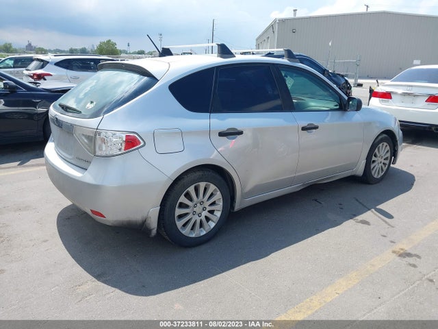 2008 SUBARU IMPREZA WAGON I VIN: JF1GH61688H803283